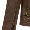 Captain America Civil War Chris Evans Brown Leather Jacket