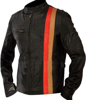 X-Men Last Stand Scott Cyclops Motorcycle Leather Jacket