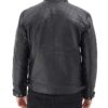 Johnson Black Mens Leather Jacket