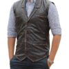 Cullen Bohannon Hell on Wheels Leather Vest