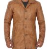 Bristol Mens Leather Car Coat Bristol Mens Leather Car Coat