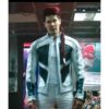 Deadpool 2 Shatterstar (Lewis Tan) White Leather Jacket