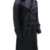 Hellboy Karl Ruprecht Kroenen Black Leather Coat Hellboy Karl Ruprecht Kroenen Black Leather Coat