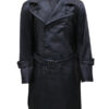 Hellboy Karl Ruprecht Kroenen Black Leather Coat