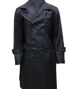 Hellboy Karl Ruprecht Kroenen Black Leather Coat