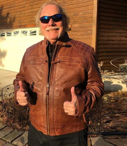 Johnson Black Mens Leather Jacket photo review