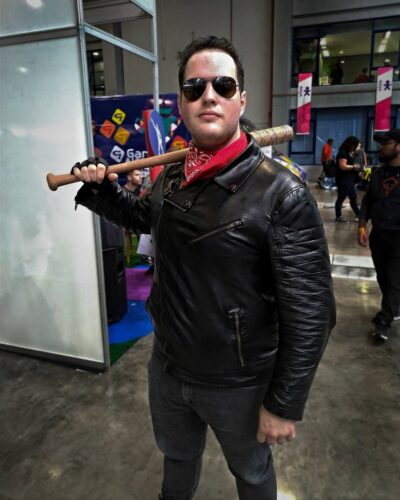 The Walking Dead Negan Leather Jacket photo review