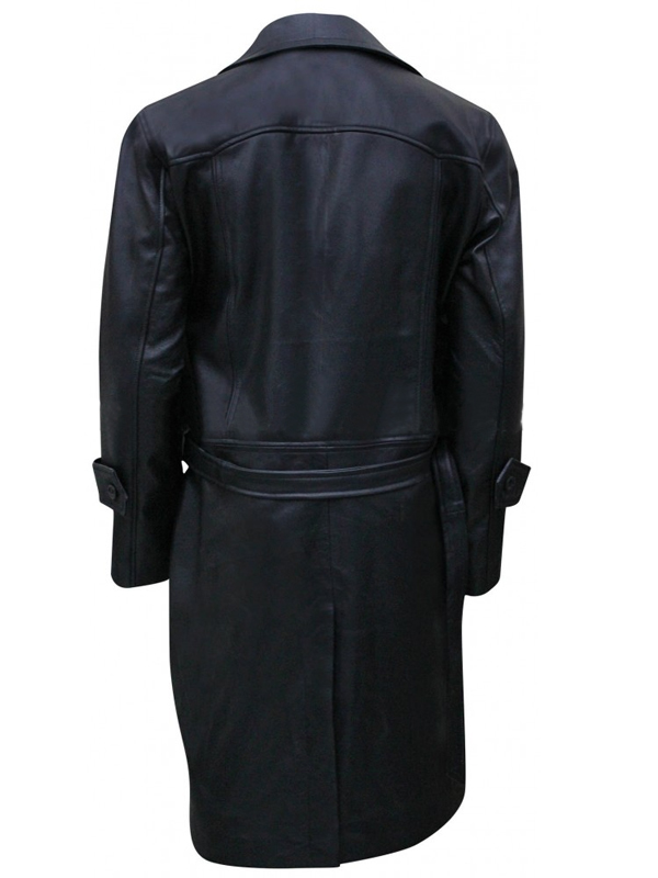 Hellboy Karl Ruprecht Kroenen Black Leather Coat Hellboy Karl Ruprecht Kroenen Black Leather Coat