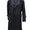 Hellboy Karl Ruprecht Kroenen Black Leather Coat Hellboy Karl Ruprecht Kroenen Black Leather Coat