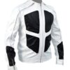 Deadpool 2 Shatterstar (Lewis Tan) White Leather Jacket Deadpool 2 Shatterstar (Lewis Tan) White Leather Jacket