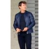 Mission Impossible 6 Fallout Tom Cruise Blue Biker Leather Jacket Mission Impossible 6 Fallout Tom Cruise Blue Biker Leather Jacket