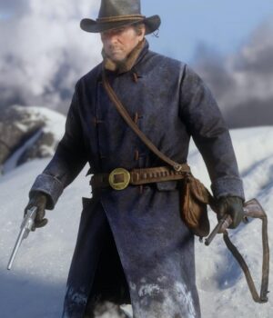 Red Dead Redemption 2 Arthur Morgan Blue Coat