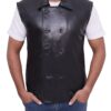 Spider-Man Noir Costume Black Leather Jacket Vest