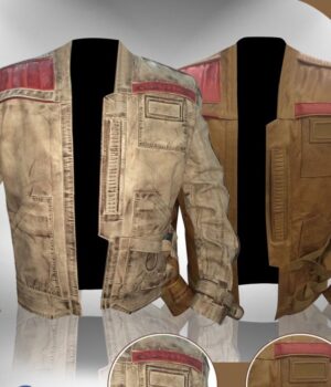 The Force Awakens Star Wars Finn (John Boyega) Leather Jacket