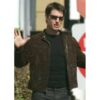 Tom Cruise Mission Impossible 3 Brown Suede Leather Jacket
