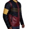 The Flash Cisco Ramon (Carlos Valdes) Vibe Costume Leather Jacket The Flash Cisco Ramon (Carlos Valdes) Vibe Costume Leather Jacket