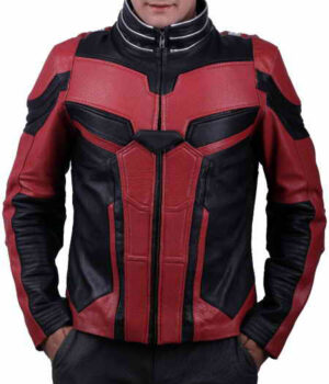Ant Man and the Wasp Paul Rudd (Scott Lang) Leather Costume Jacket