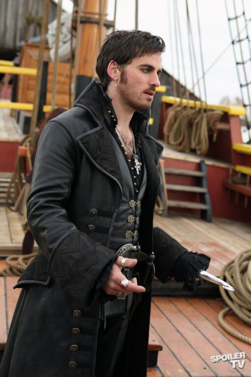 Captain Hook Once Upon a Time Pirate Costume Jacket
