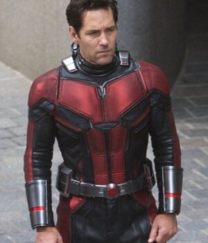 Ant Man and the Wasp Paul Rudd (Scott Lang) Leather Costume Jacket
