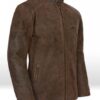 Captain America Civil War Chris Evans Brown Leather Jacket