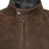 Captain America Civil War Chris Evans Brown Leather Jacket