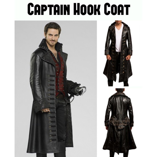 captain hook once upon a time costume season 4