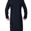 Tom Long Black Trench Coat With Fur Collar Tom Long Black Trench Coat With Fur Collar