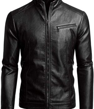 Men's Casual Leather Jacket