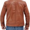 Classic Biker Leather Jacket for Men