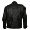 Chris Pratt’s Star Lord Real Leather Jacket in Black Color