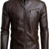 Men's Casual Leather Jacket