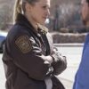 Sheriff Victoria Moretti Longmire Fur Collar Bomber Jacket Sheriff Victoria Moretti Longmire Fur Collar Bomber Jacket