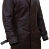 Watchmen Jackie Earle Haley Leather Coat