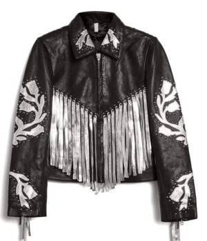 Birds of Prey Harley Quinn Fringe Jacket
