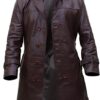 Watchmen Jackie Earle Haley Leather Coat