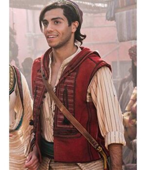 Aladdin Red Cotton Vest