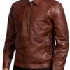 John Wick Brown Leather Jacket