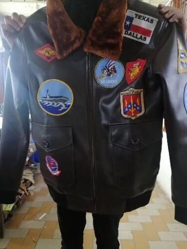 Tom Cruise Top Gun Jacket photo review