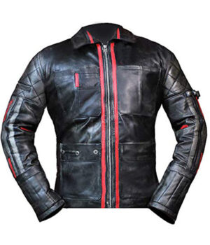 Alita Battle Angel Hugo Biker Jacket
