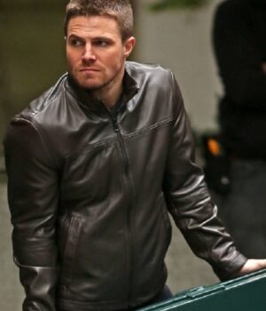 Arrow Stephen Amell Leather Jacket