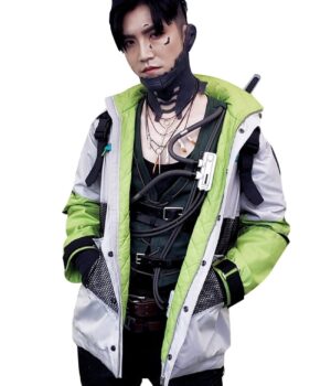 Apex Legends Season 3 Crypto Leather Jacket