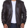 Brooklyn Nine Nine Jake Peralta Black Leather Jacket