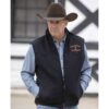 YELLOWSTONE JOHN DUTTON BLACK VEST