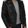 Johnny Depp Cry Baby Stylish Leather Jacket
