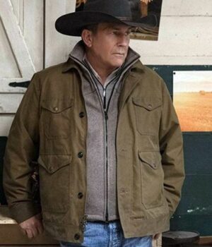 Kevin Costner John Dutton Yellowstone Season 2 Jacket