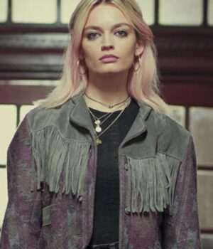 Sex Education Maeve Wiley Fringe Jacket