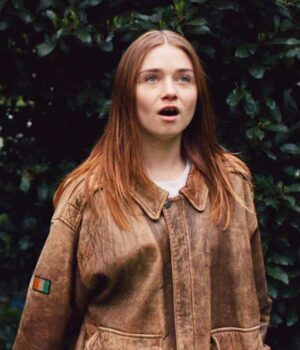 Alyssa Oversized Leather Jacket