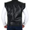 Thomas Pestock Leather Vest