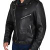 Paul Michael Levesque Black Leather Jacket