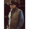YELLOWSTONE JOHN DUTTON BLACK VEST